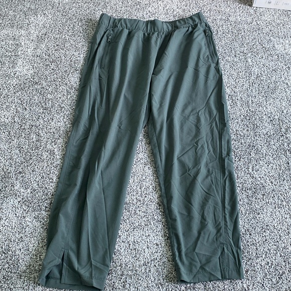 Light Gray/Green Joggers - Picture 1 of 4
